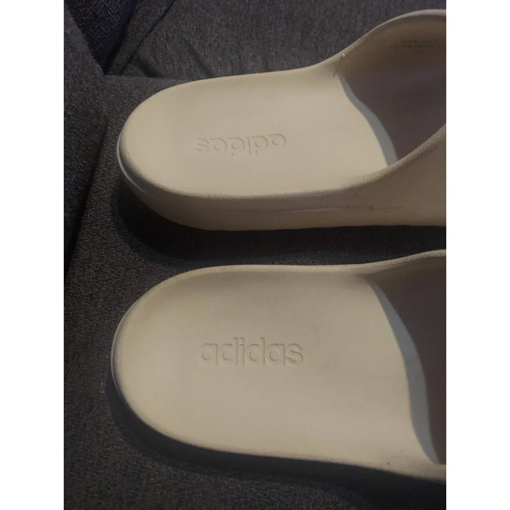 Adidas Adilette Lumia White Mens 8 Womens 9 Slip On Slides Sandals JP9578 Summer